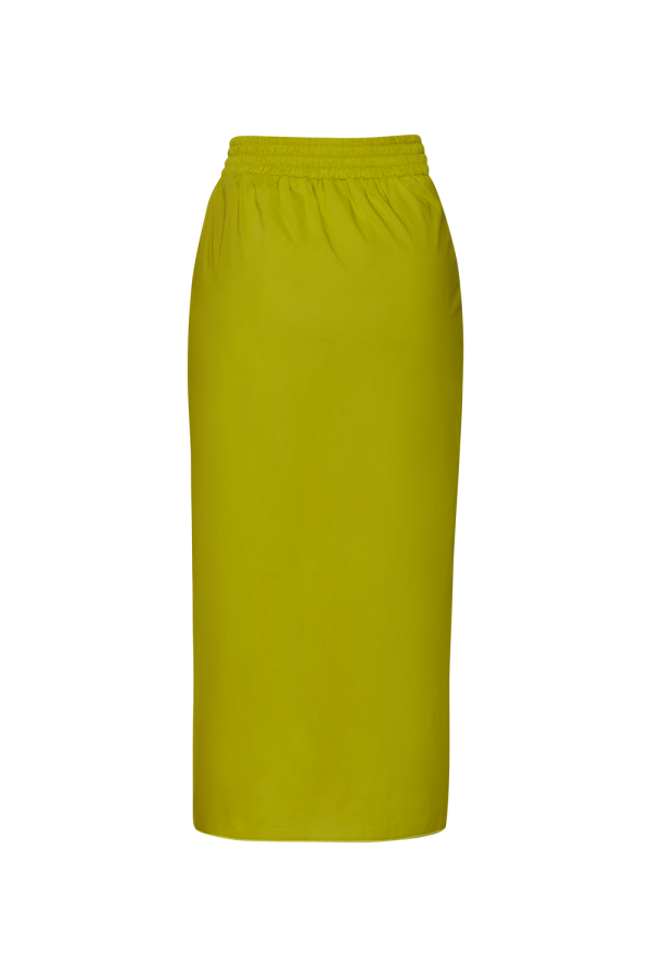 Falda Viento Sevillano Pistacho