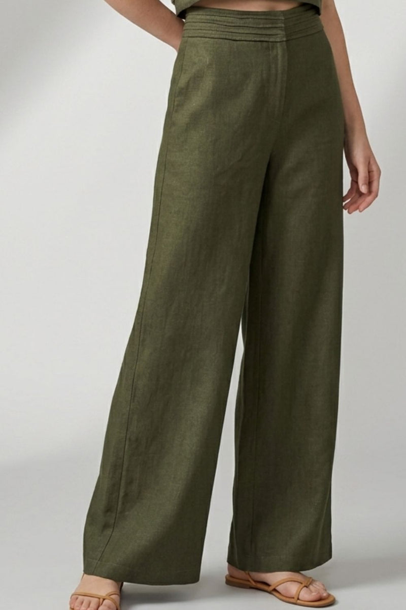 Burgos Pants Olive Green