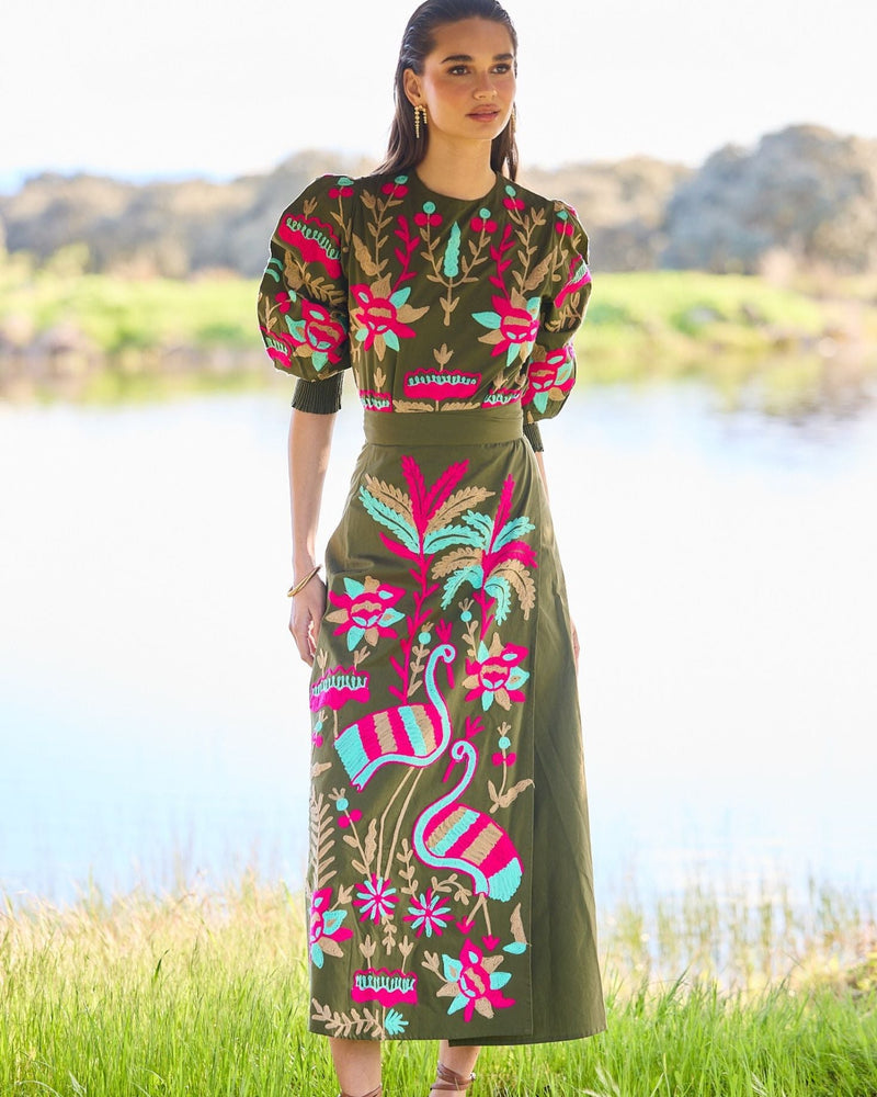 Conjunto Maldivas Caqui