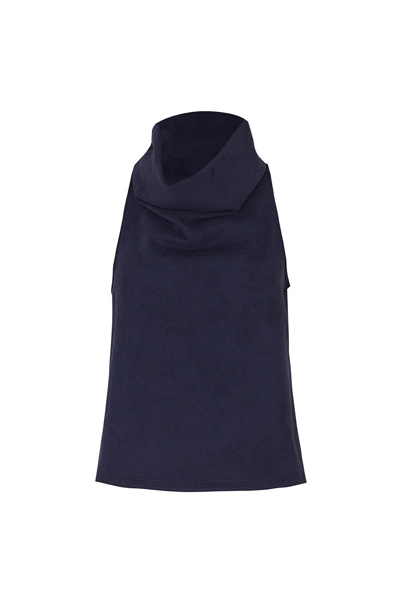 Noche de Lirio Navy Blue Top