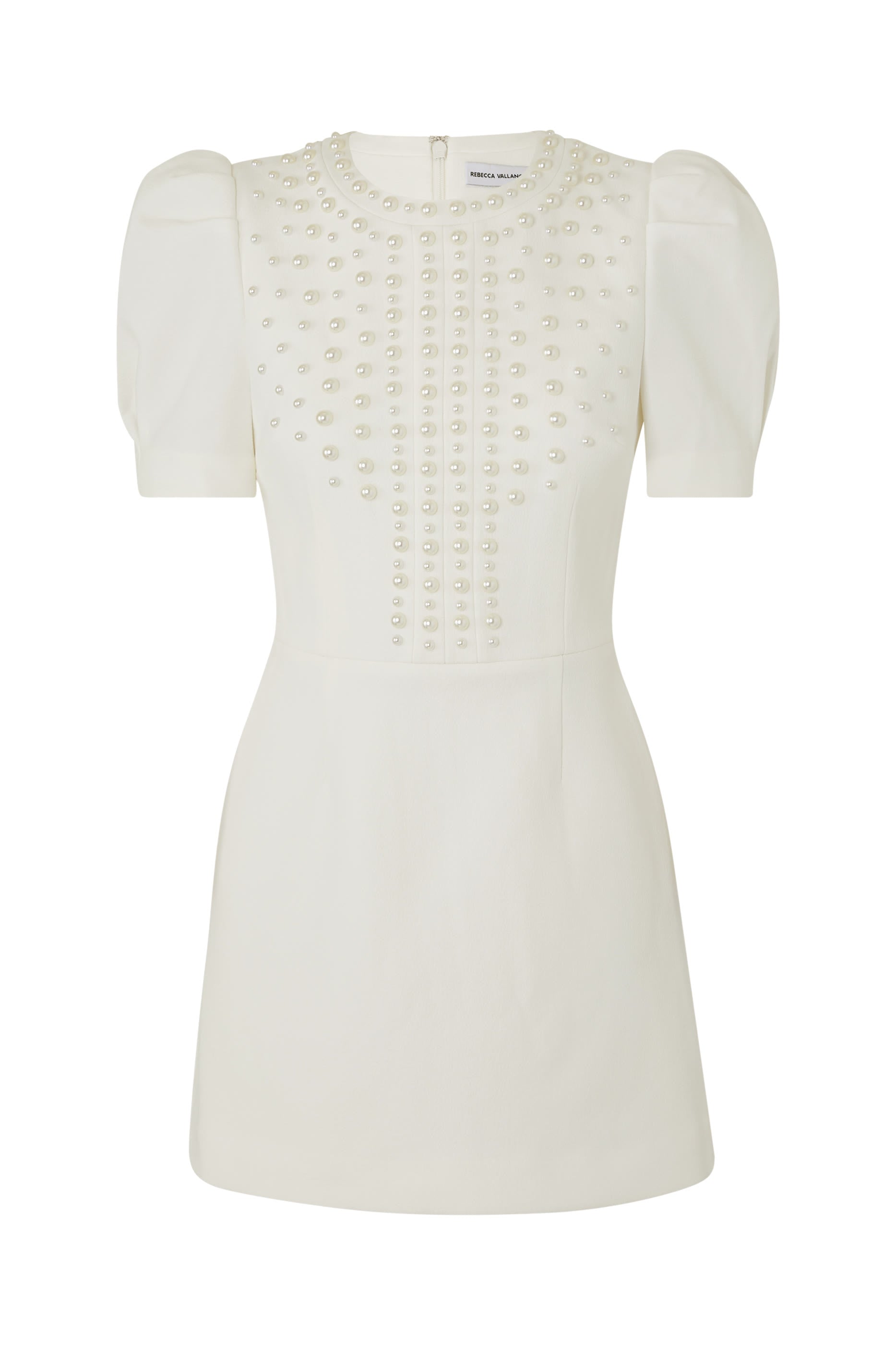 Ivory pearl mini Dress