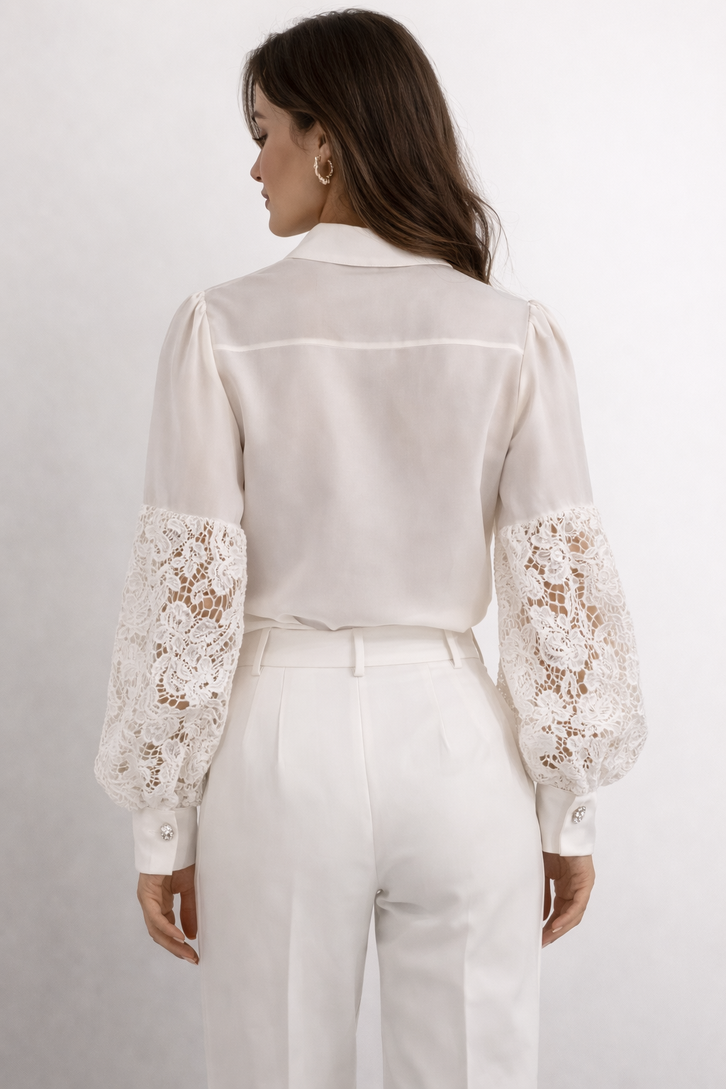 Aurora Jewel Button Blouse