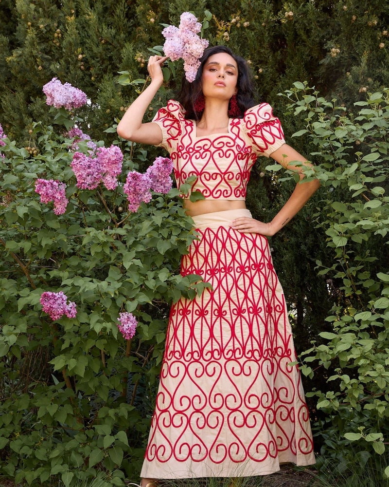 Conjunto Creta Rojo