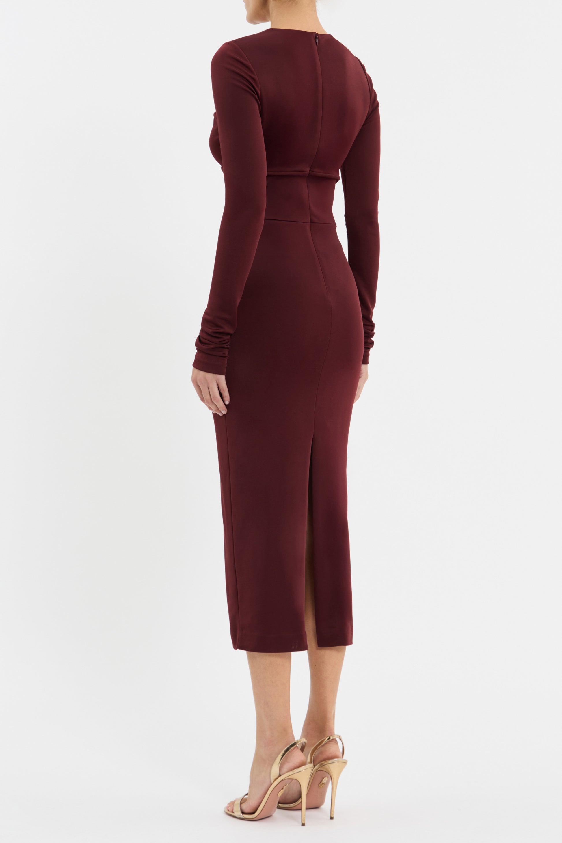 Mischa Long Sleeve Midi Dress