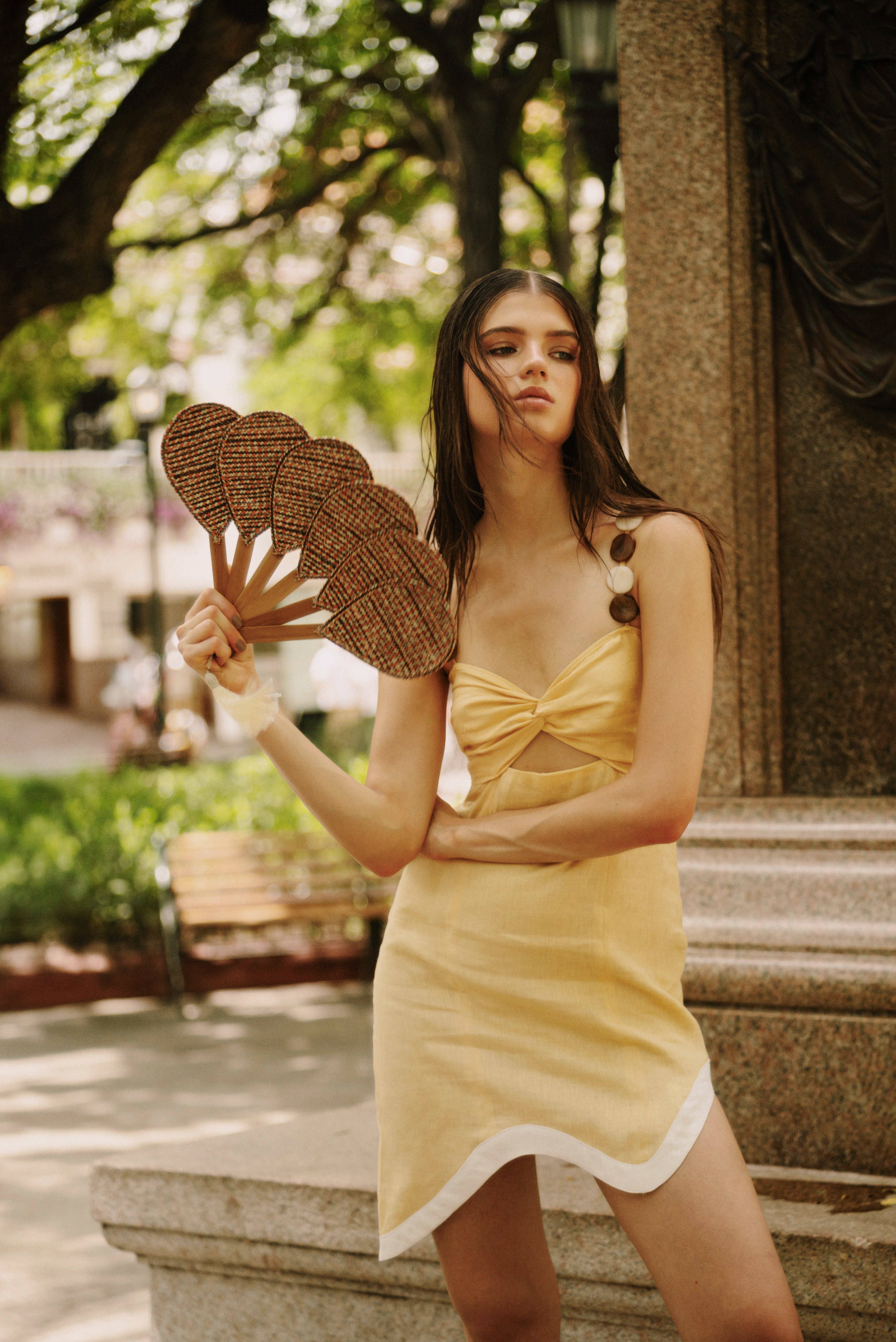 Mar Dress Butter Yellow