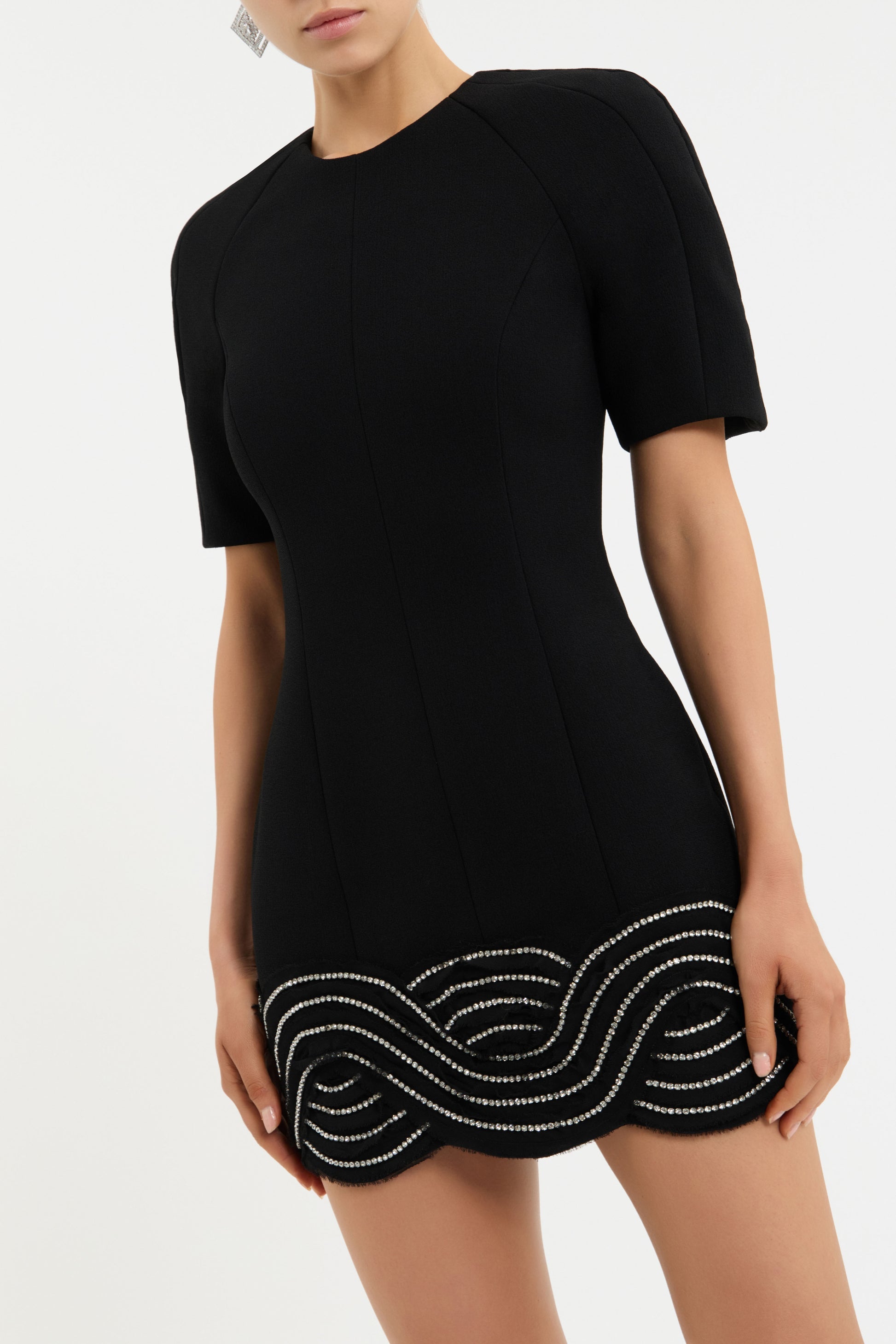 Bellatrix short sleeve mini Dress