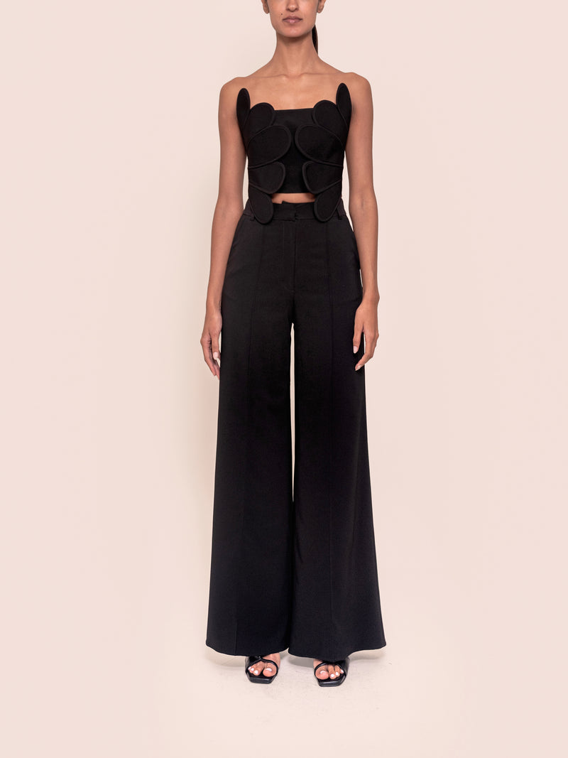 Zaire Top Black