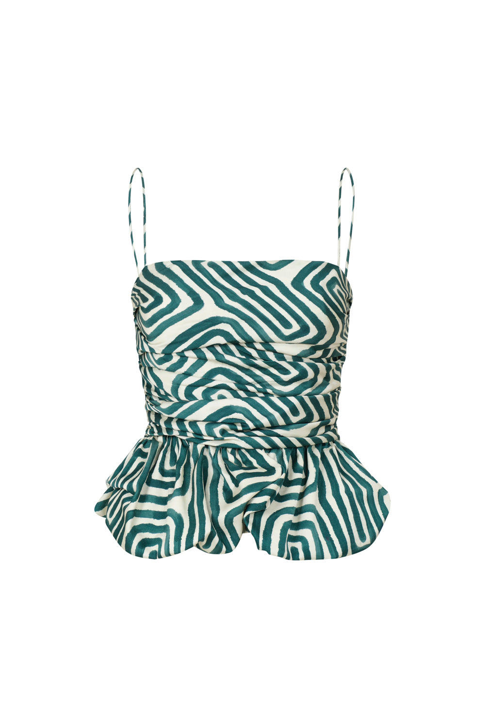 Maia Crop top - Esmeralda