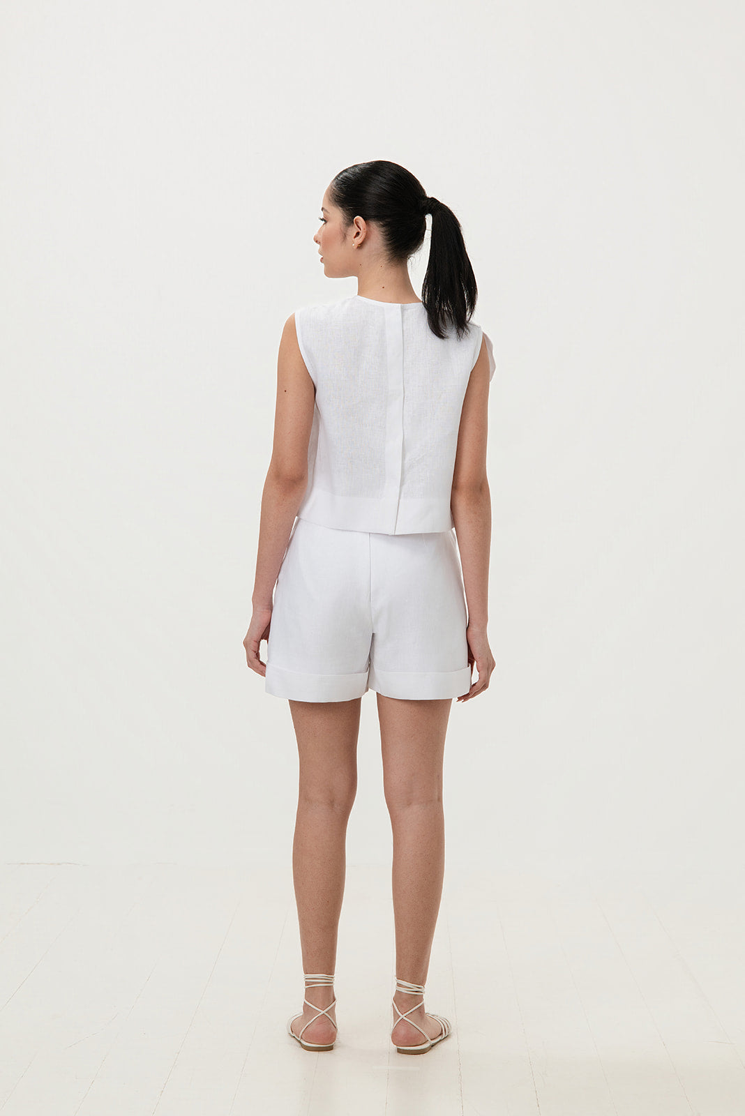 Cayena Bloom Linen Top