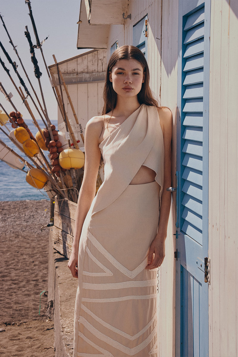 Gioiello Beige Dress