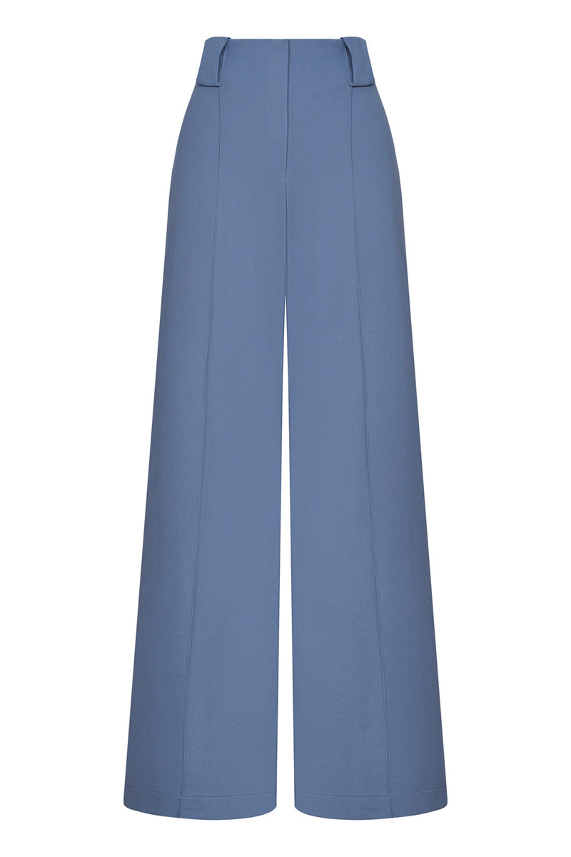 New Paulette Pants - Dusty Blue