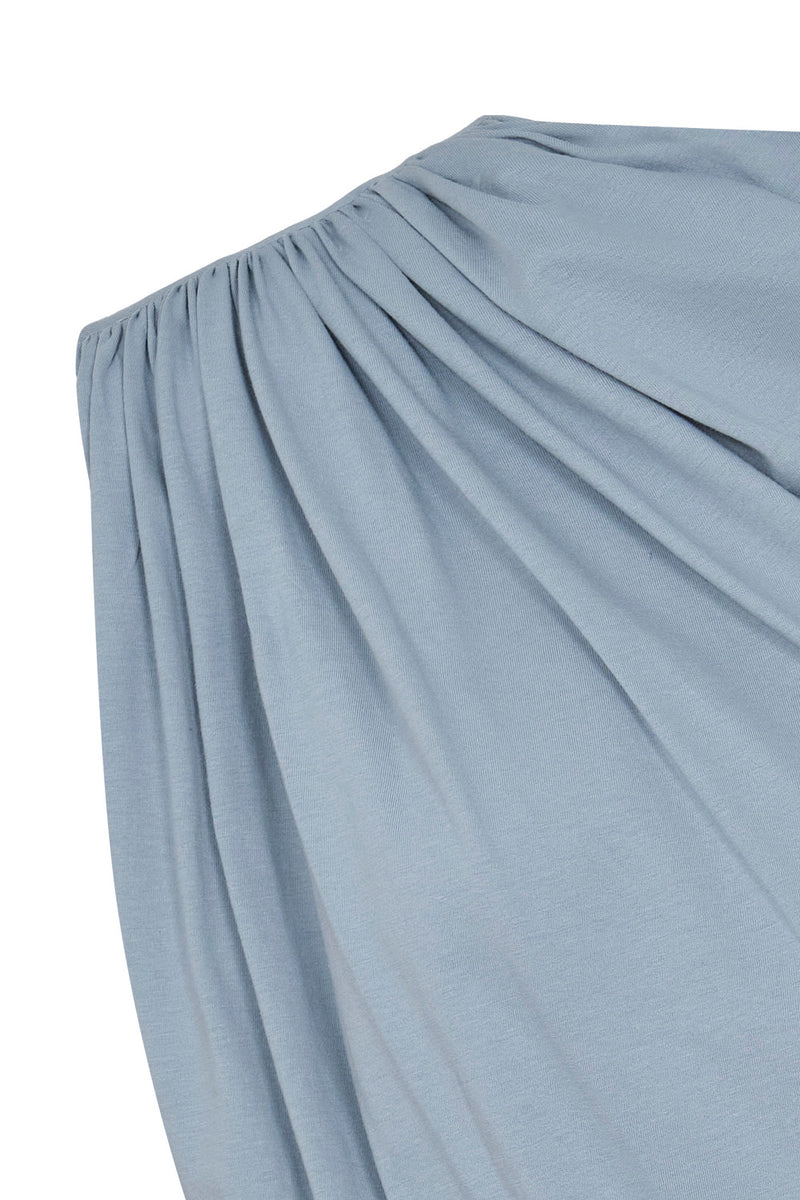 Aura de Jade Dusty Blue Blouse