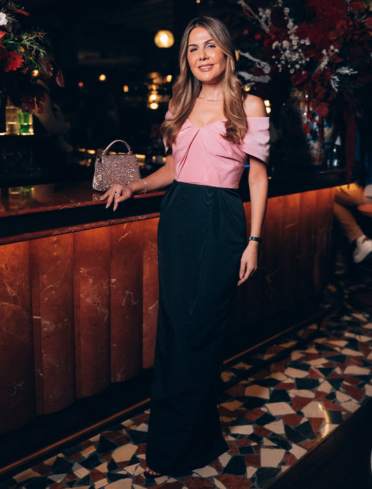 Amaro Off The Shoulder Gown