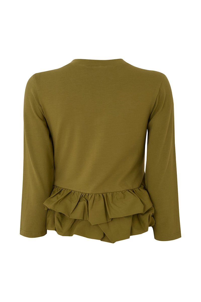 Eva Blouse - Olive Green