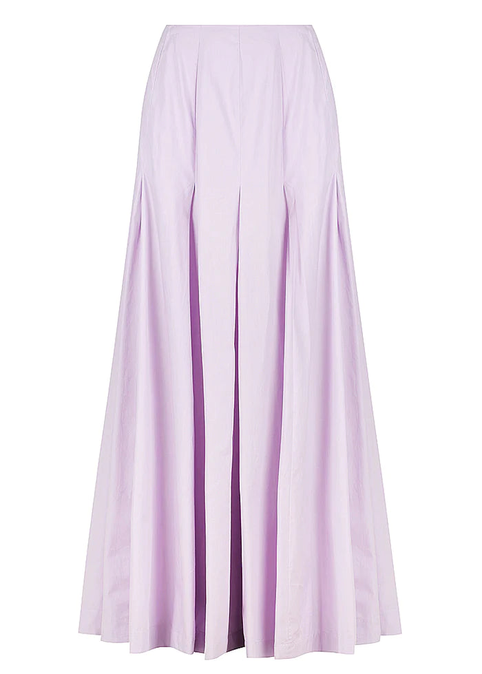 Accordion Maxi Skirt