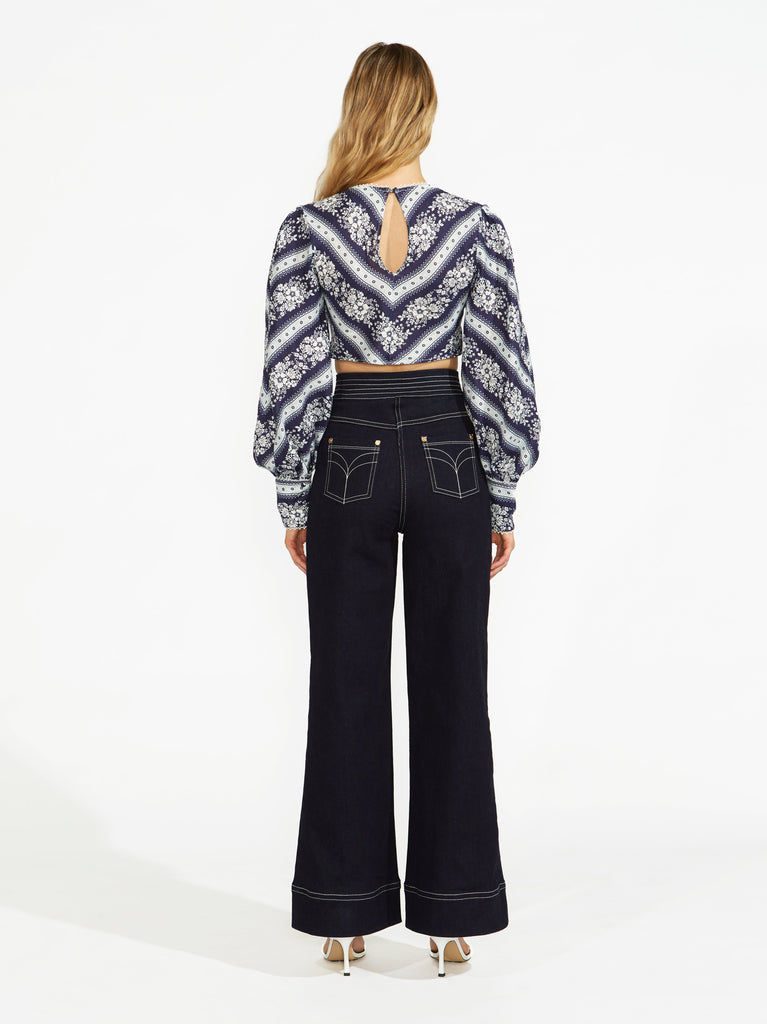 Flower Chain Crop Top