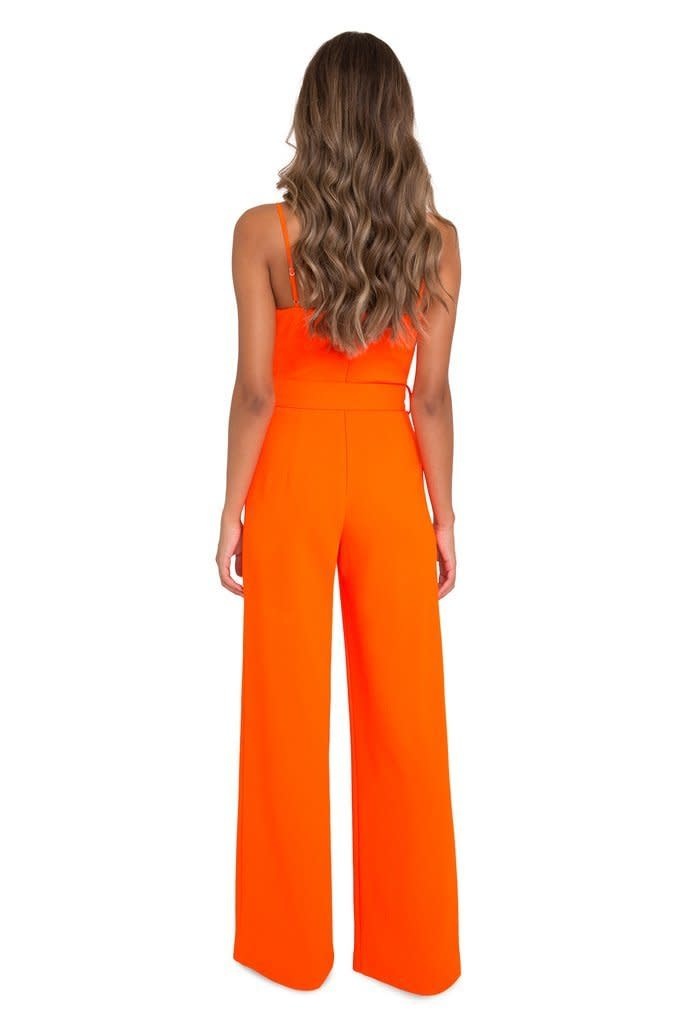 Evie Jumpsuit - Pebble Crepe