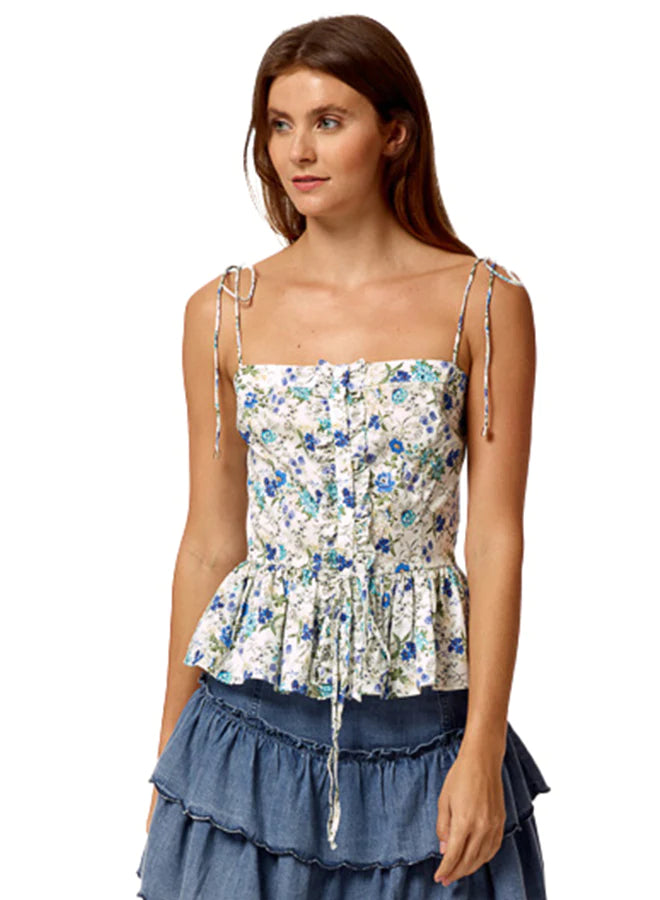 Floral Print Cami Top