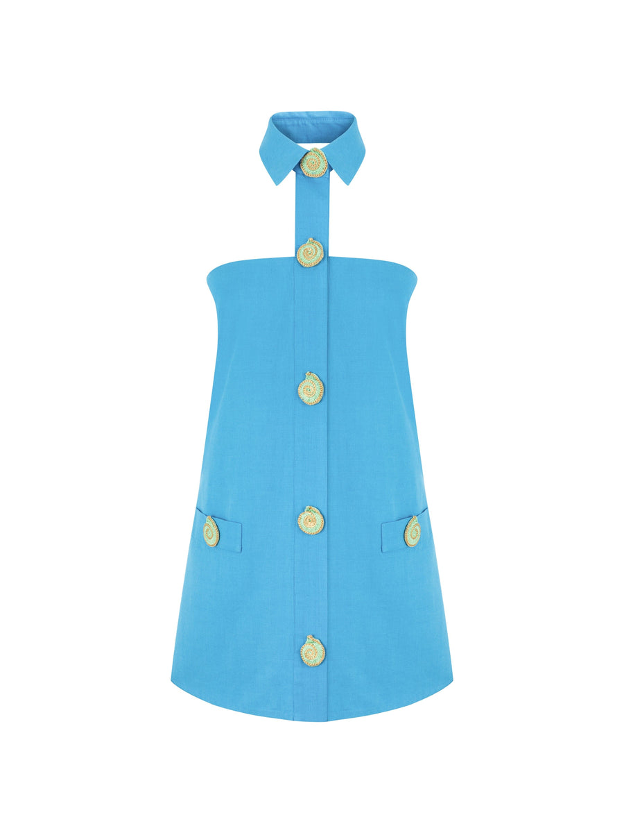 Brigditte Collared Mini Dress