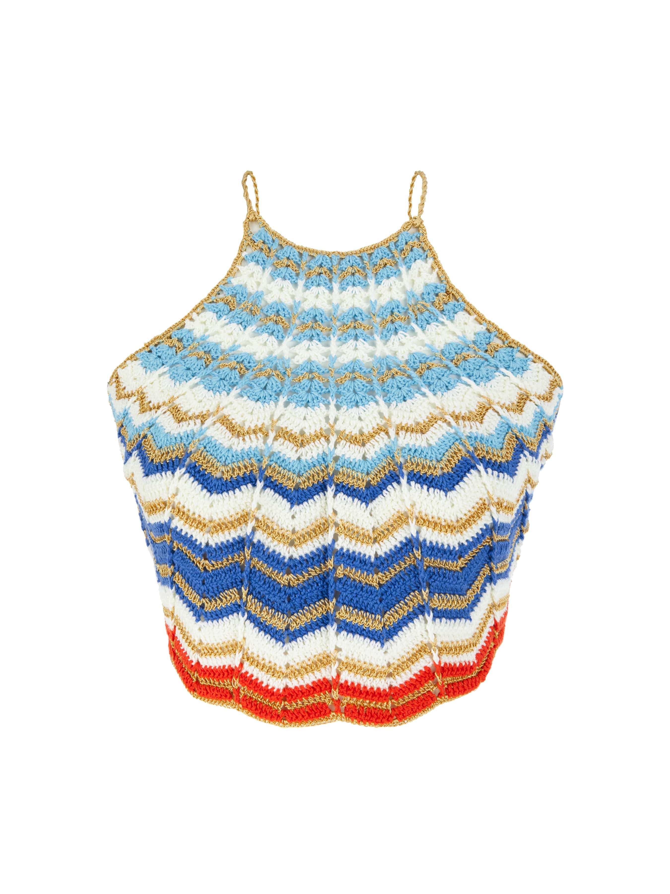 Regina Crochet Halter Top