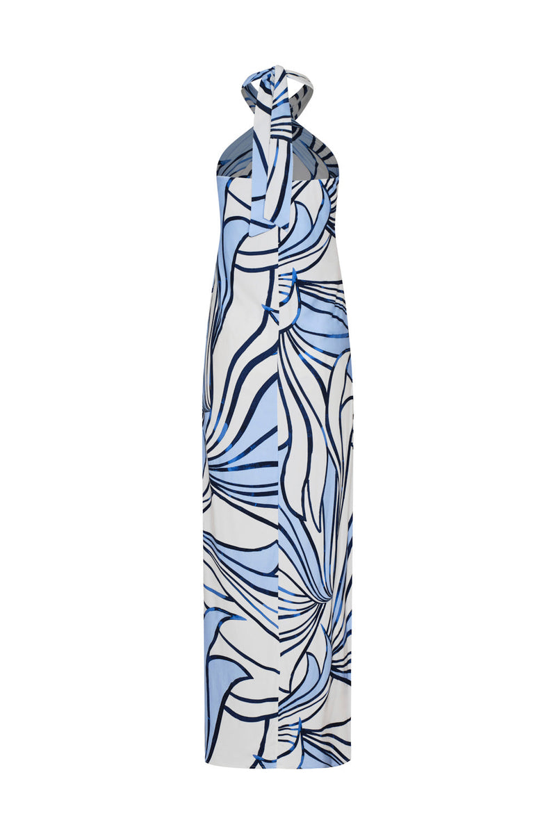 Filosofía del Arte Dress Ivory Blue