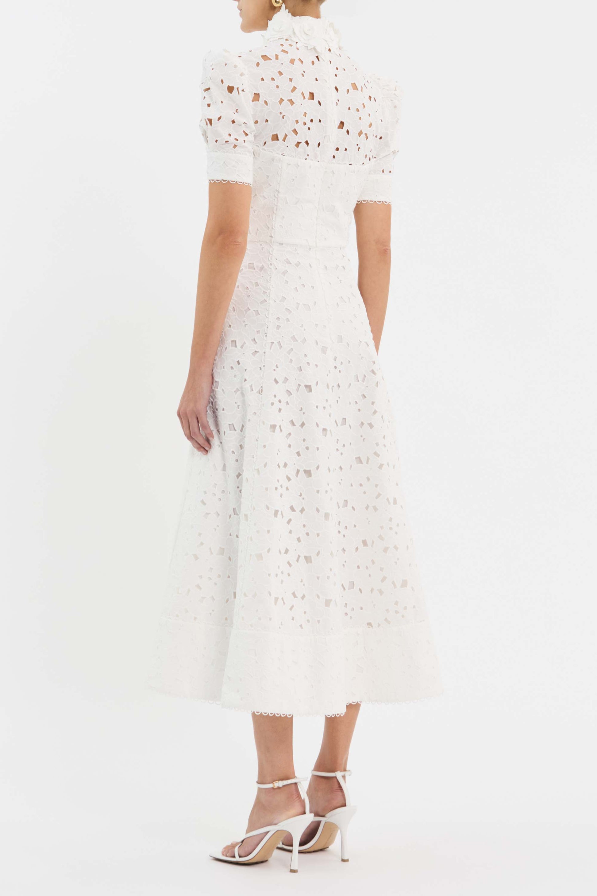 Kitsu Short Sleeve Midi Dress