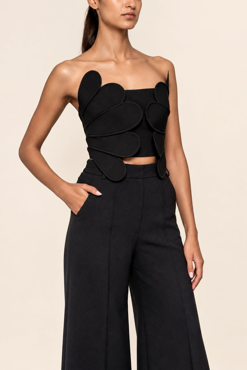 Zaire Top Black