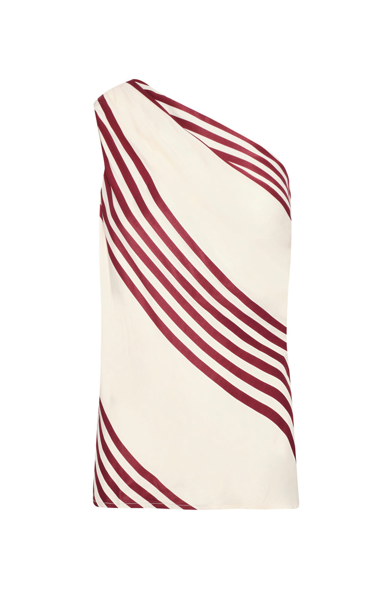 Between Rivers Blouse Burgundy