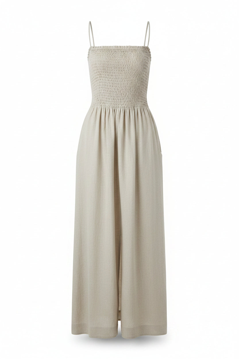Zafira Light Beige Dress