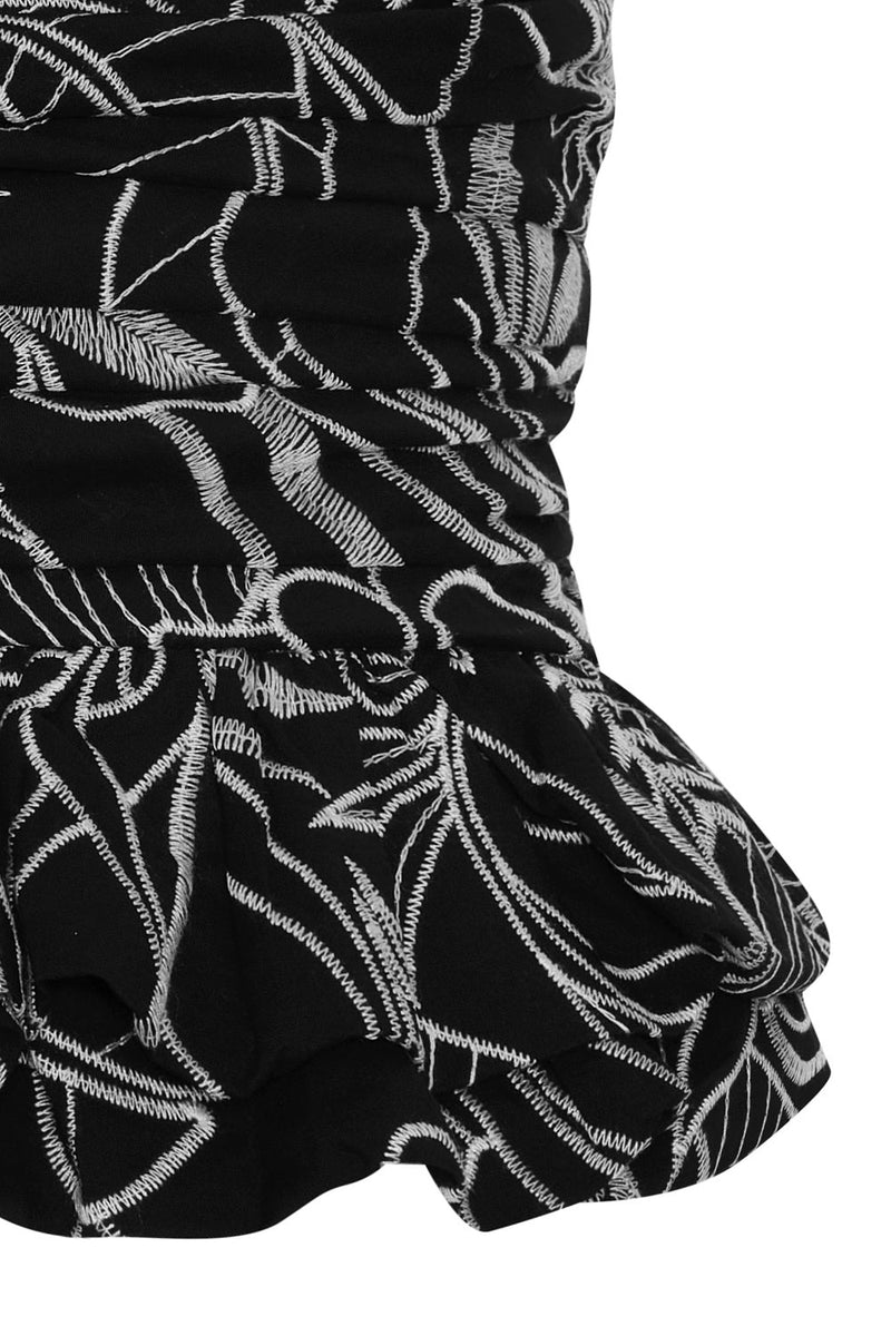 Maia Crop Top - Black