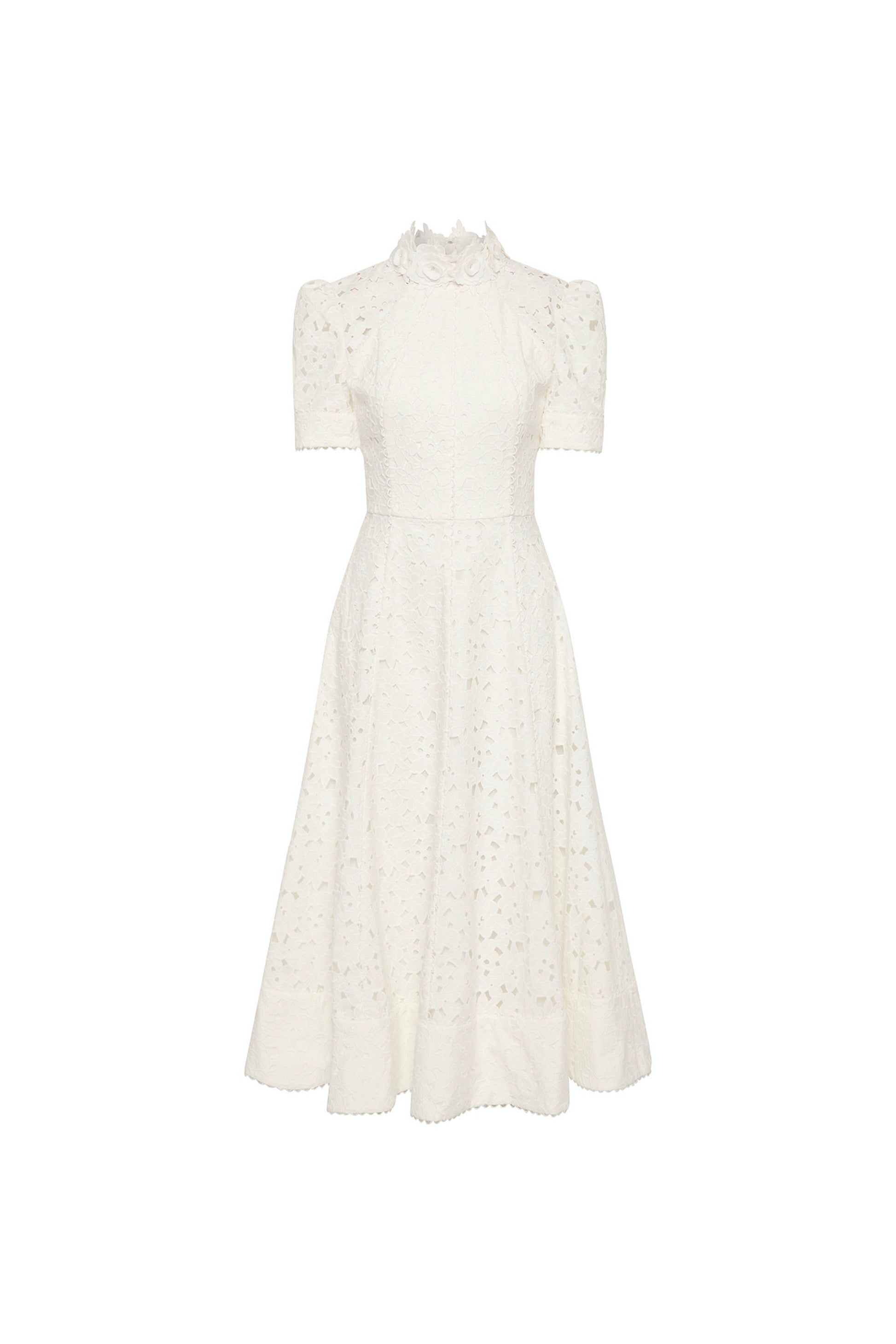 Kitsu Short Sleeve Midi Dress