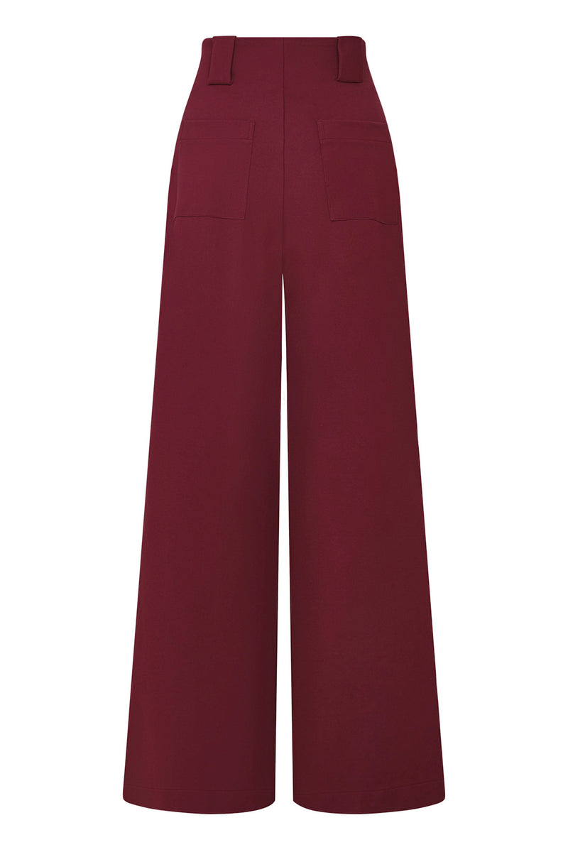 New Paulette Burgundy trousers