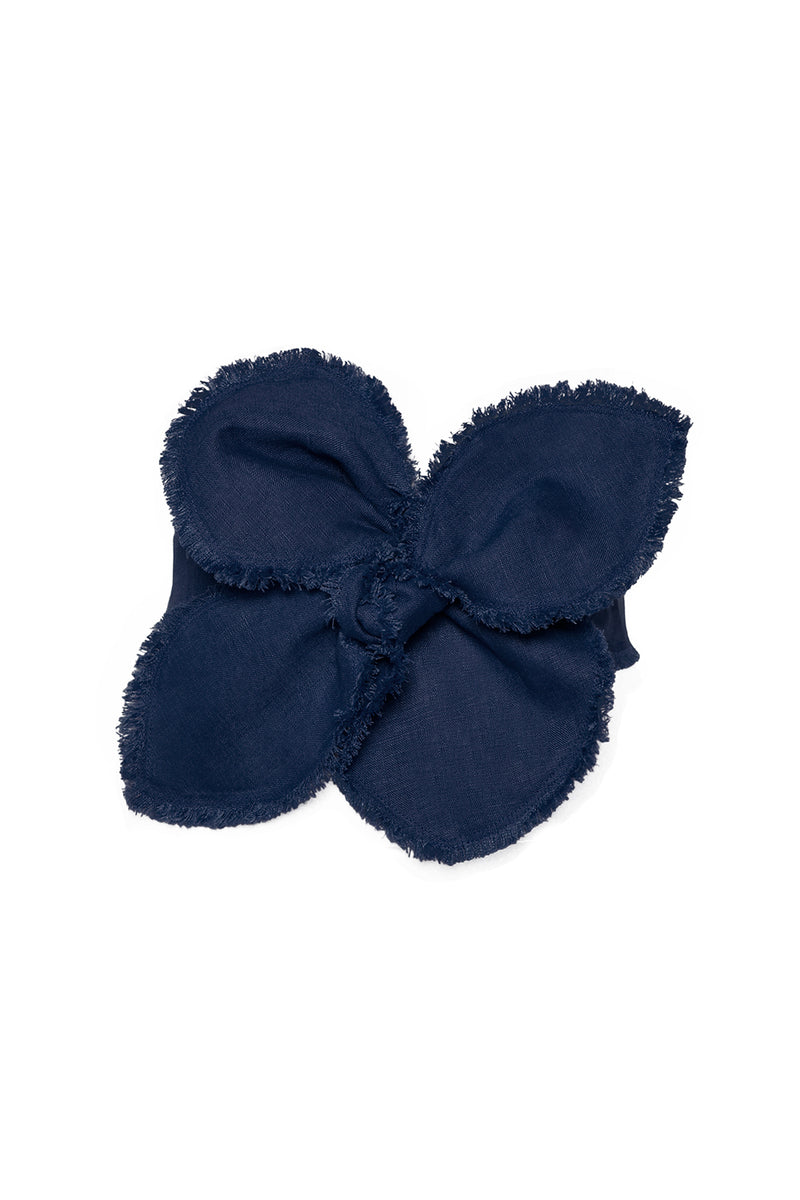 Cinturon Orquidea Mia Azul Navy