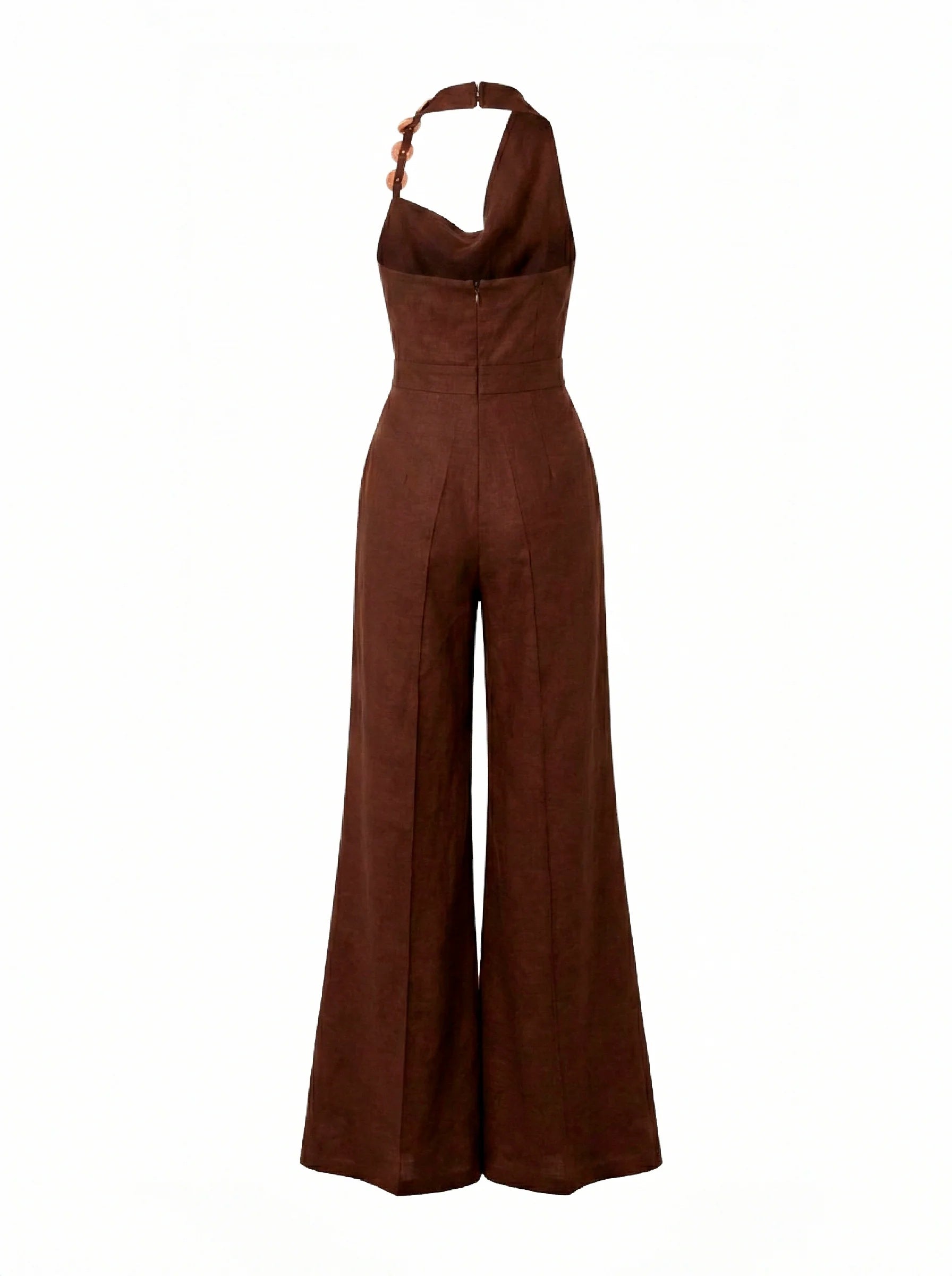 Zane Jumpsuit Umber Brown