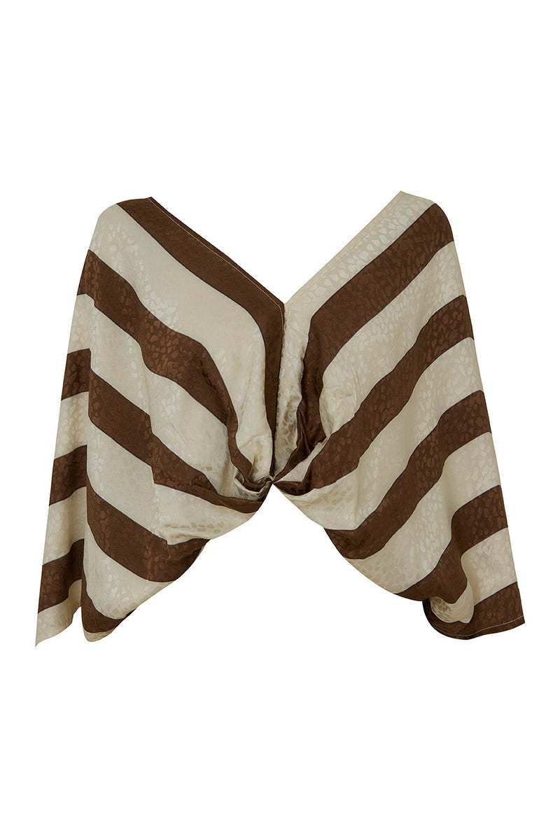 Providencia Coffee Blouse