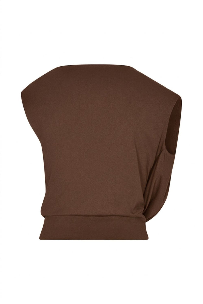 Aura de Jade Brown Blouse