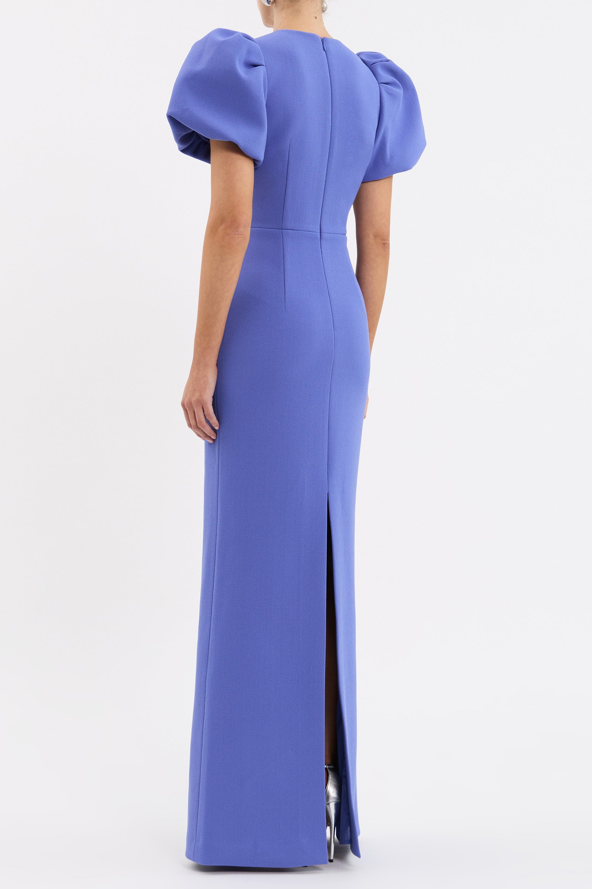 Violetta Puff Sleeve Gown Dress