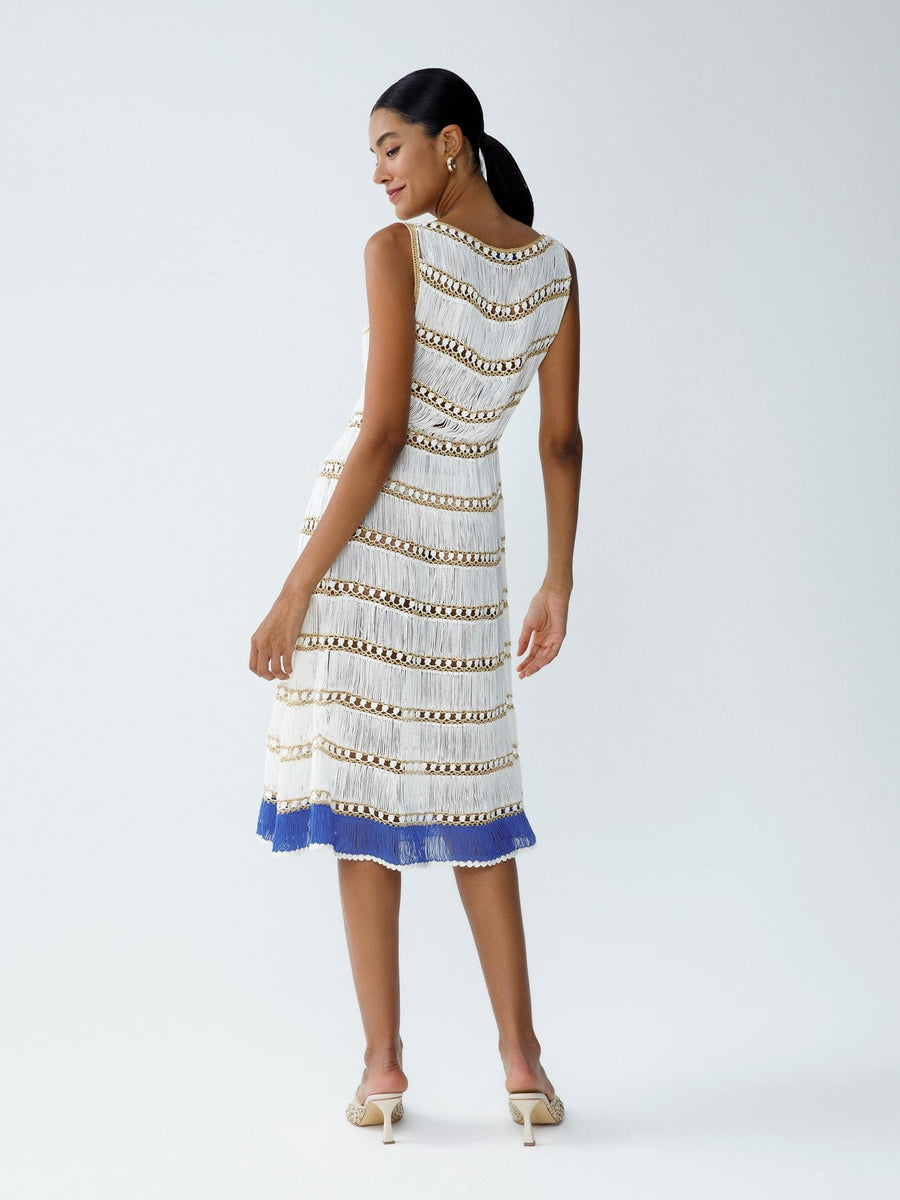 Tiffany Sleeveless Midi Dress