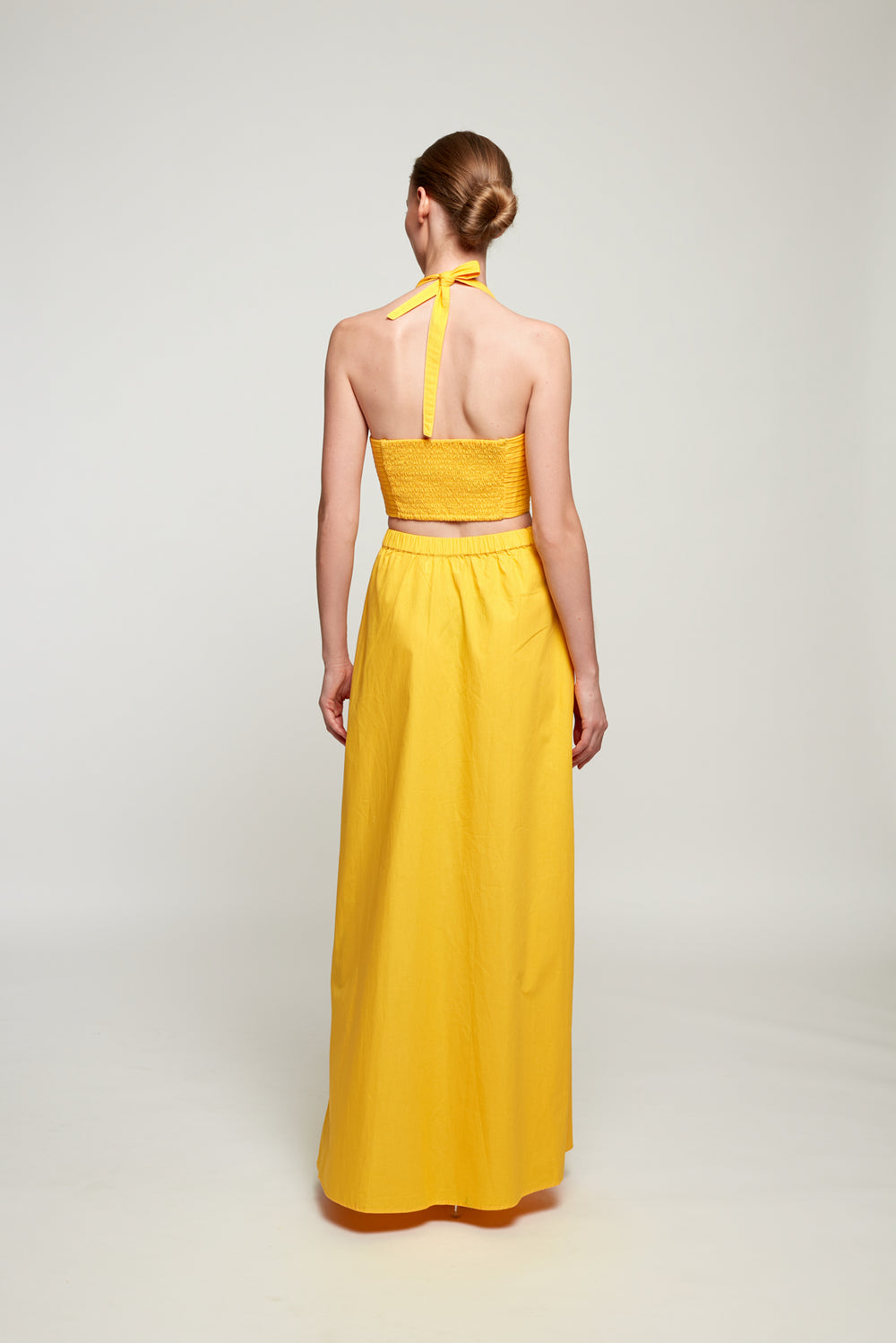 Textured Halter Crop