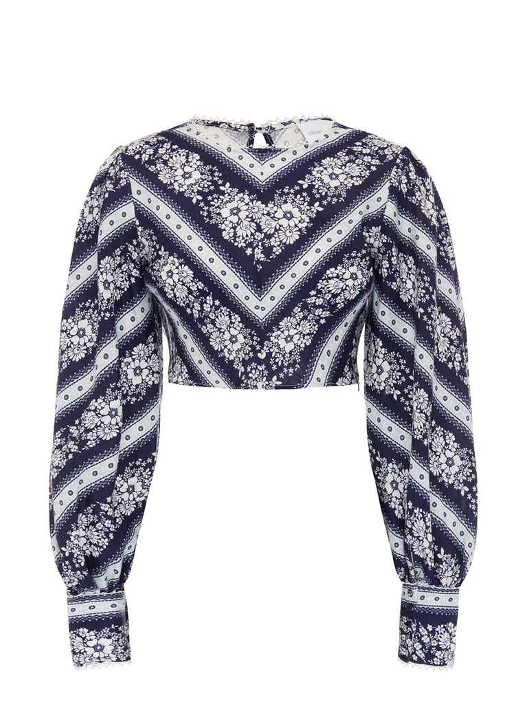 Flower Chain Crop Top